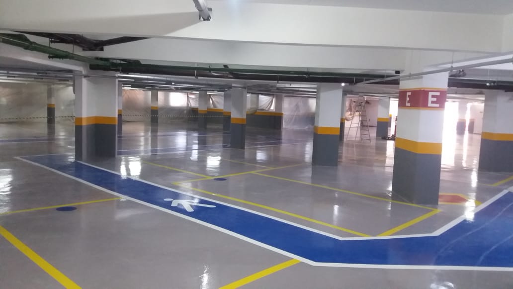 Pintura Epóxi ou Poliuretano Pintura Epóxi ou Poliuretano
